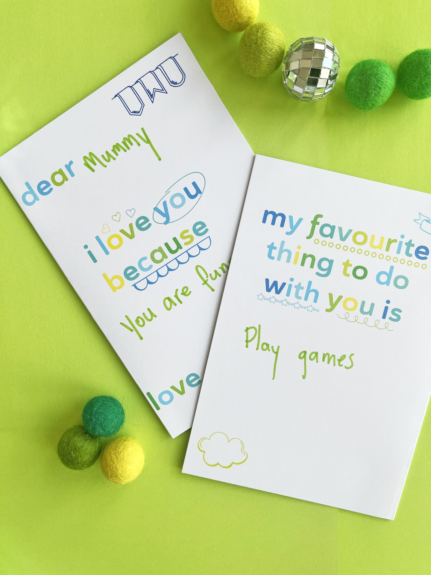 Mothers Day Card - Just For You