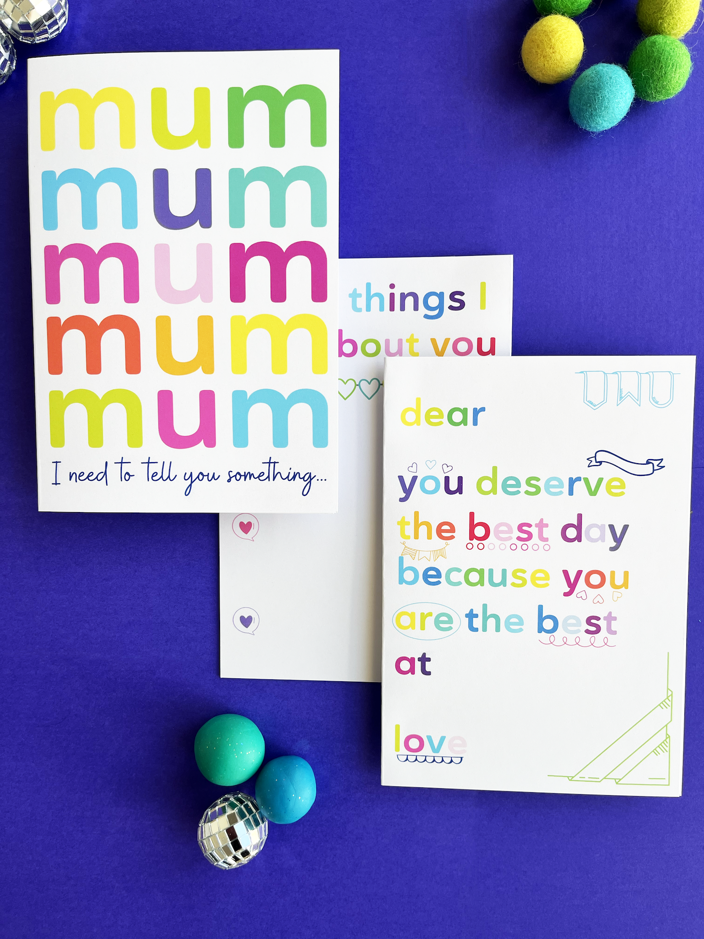 Interactive mothers day card